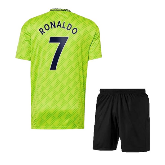 Next Print Ronaldo 7 Jersey| Juventus Jersey| Portugal Jersey| AlNasser Jersey NP0000S330 (with Black Shorts)