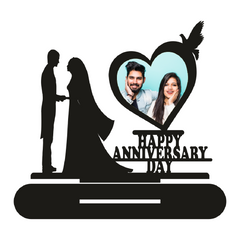 HAPPY ANNIVERSARY DAY SINGLE IMAGE STAND FRAME