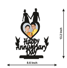 HAPPY ANNIVERSARYDAY TO MY LOVELY HUSBAND STAND FRAME