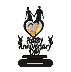 HAPPY ANNIVERSARYDAY TO MY LOVELY HUSBAND STAND FRAME