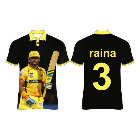 NEXT PRINT Suresh Raina T SHIRT .NP014370