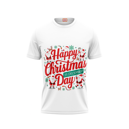 Merry Christmas Printed T-Shirt - NPR00112