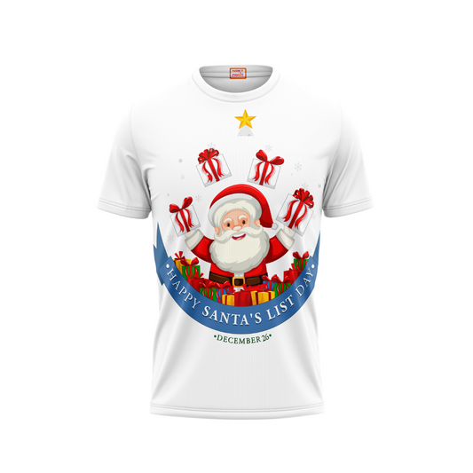 Merry Christmas Printed T-Shirt - NPR00114