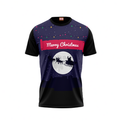 Merry Christmas Printed T-Shirt - NPRB00112