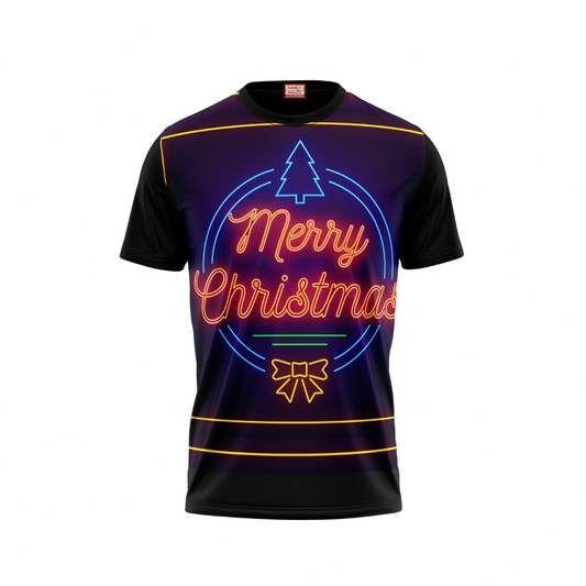 Merry Christmas Printed T-Shirt - NPRB00114