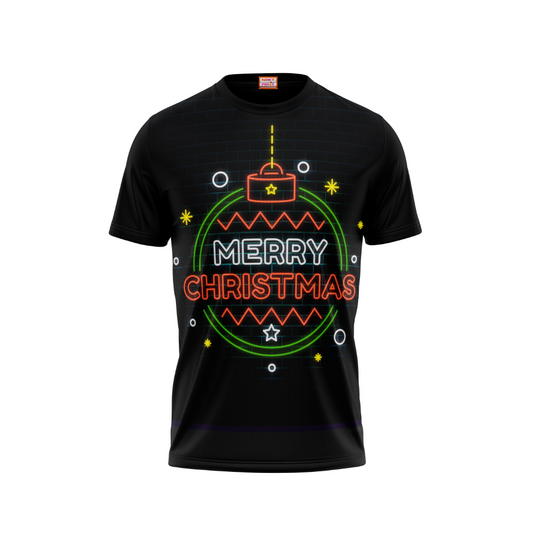 Merry Christmas Printed T-Shirt - NPRB00115