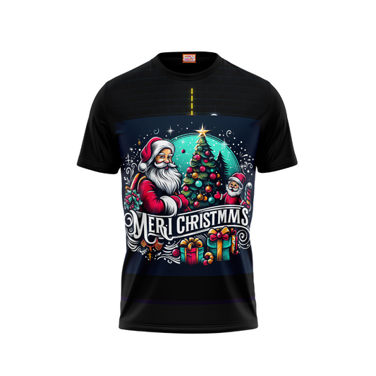 Merry Christmas Printed T-Shirt - NPRB00116