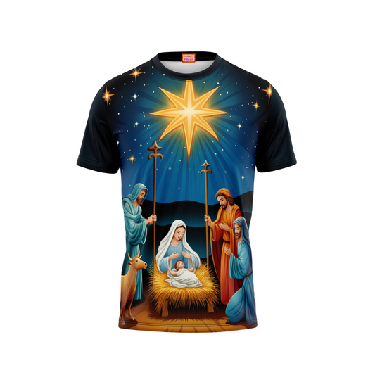 Merry Christmas Printed T-Shirt - NPRB00123