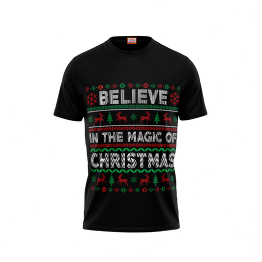 Merry Christmas Printed T-Shirt - NPRB0012