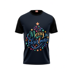 Merry Christmas Printed T-Shirt - NPRB0013