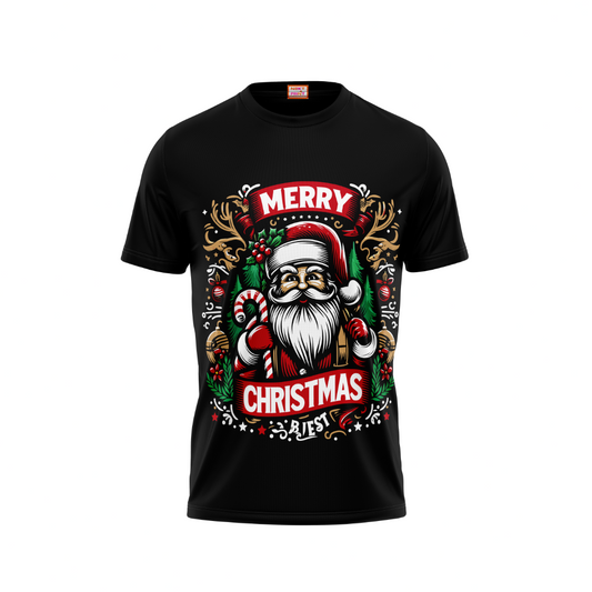 Merry Christmas Printed T-Shirt - NPRB0017