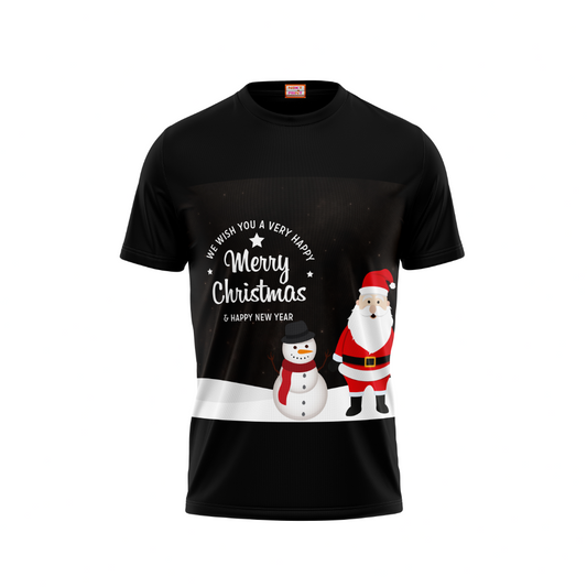 Merry Christmas Printed T-Shirt - NPRB0019