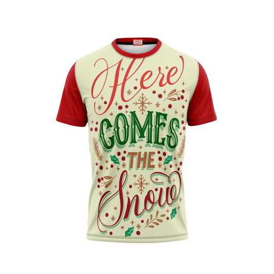 Merry Christmas Printed T-Shirt - NPS0008