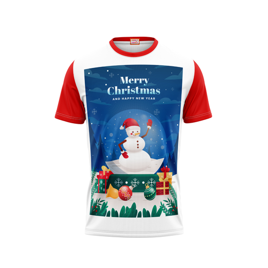 Merry Christmas Printed T-Shirt - NPS0011