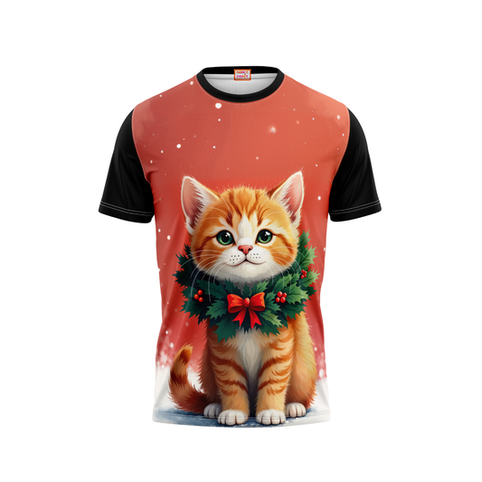 Merry Christmas Printed T-Shirt - NPS0013