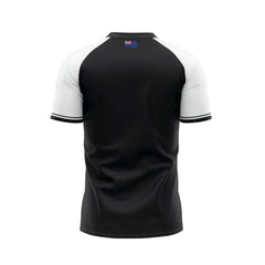 Next Print ICC Champions Trophy 2025 New Zealand Black Jersey T-shirt.