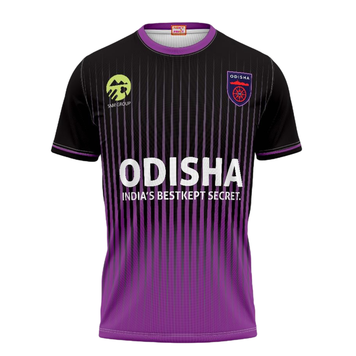 Next Print Football Odisha Fc Jersey