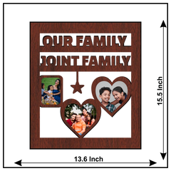 Our Family Joint Family Wall Frame