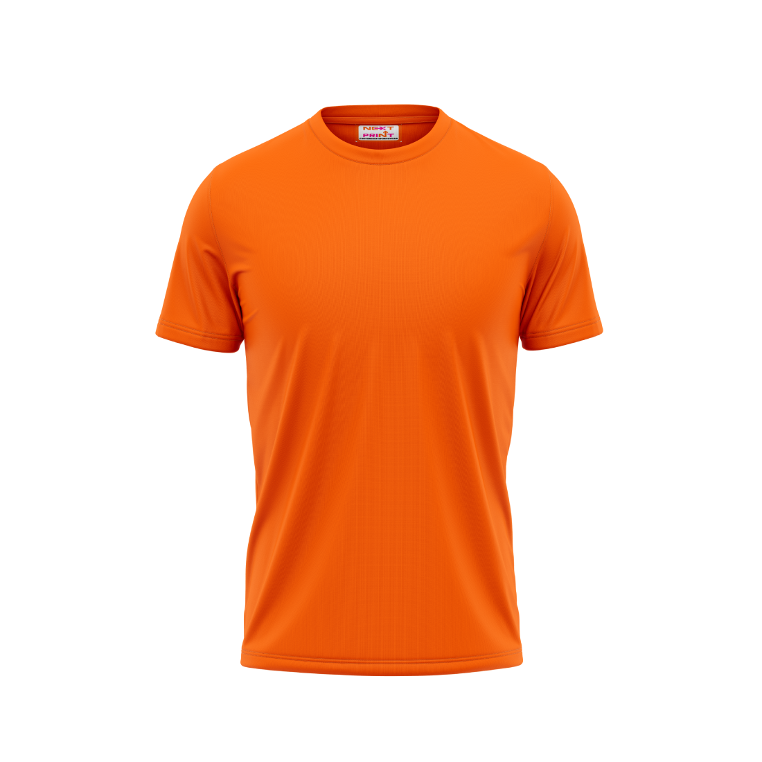 Plain Round Neck Orange.