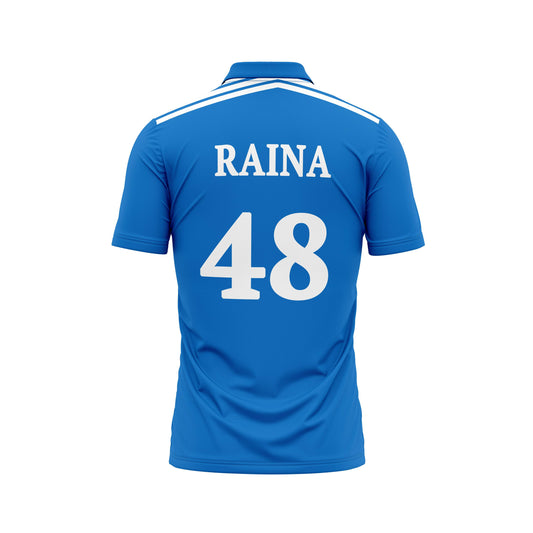 Next Print Suresh Raina Printed India Cricket Training Jersey