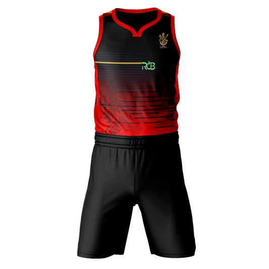 Royal Challengers Bangalore Design Basketball Jersey With Shorts