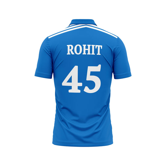 Next Print Rohit Sharma Printed India Cricket Training Jersey