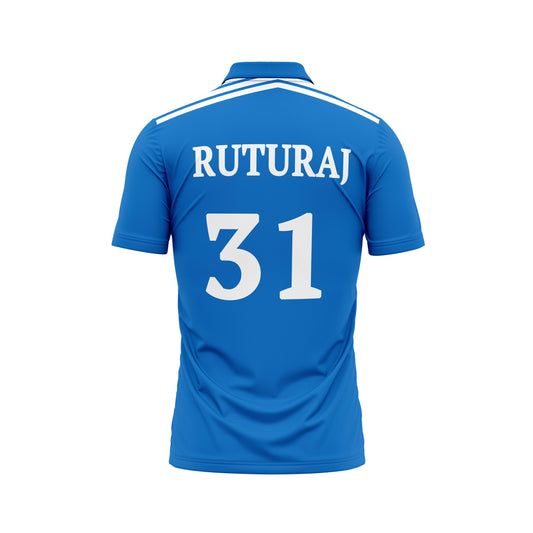 Next Print Ruturaj Gaikwad Printed India Cricket Training Jersey