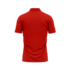 Next Print Customized Polo Neck Red Jersey NPTS90