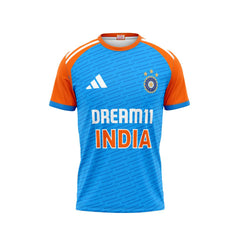 Next Print 2024 Worldcup Shivam Dube Printed Round Neck Jersey