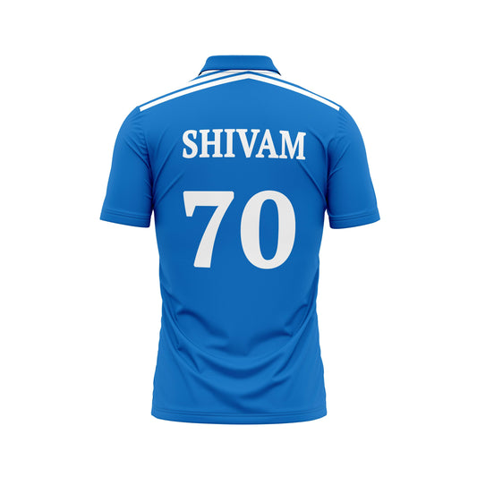 Next Print Shivam Dube Printed India Cricket Training Jersey