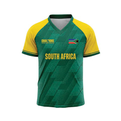 Next Print ICC Champions Trophy 2025 South Africa Green Jersey T-shirt.