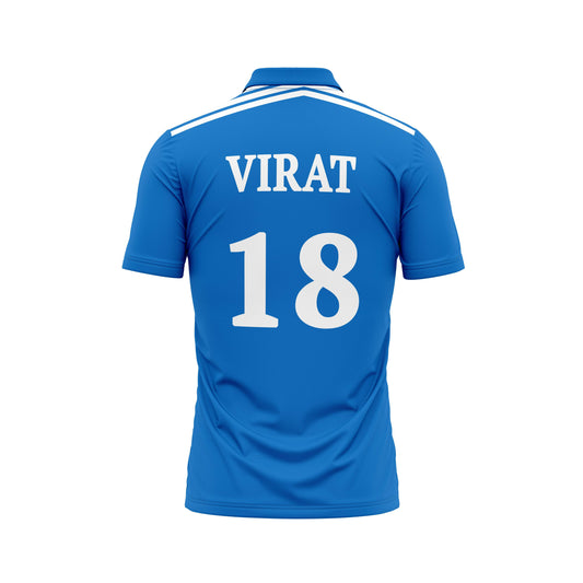 Next Print Virat Printed India Cricket Training Jersey