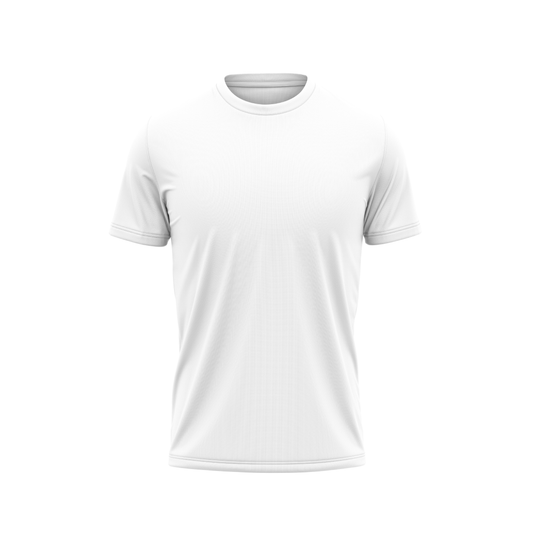 Plain Roundneck White Tshirt