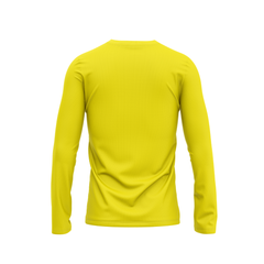 Round Neck Fullsleeve Printed Jersey Yellow NP00107