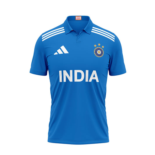 Customised India Cricket Jersey.