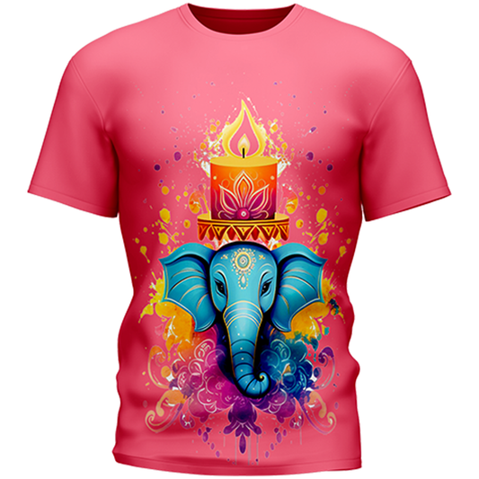 Ganesha T-Shirt With Your Name