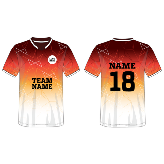 All Over Printed Customized Sublimation T-Shirt Unisex Sports Jersey Player Name & Number, Team Name And Logo. 1164674359