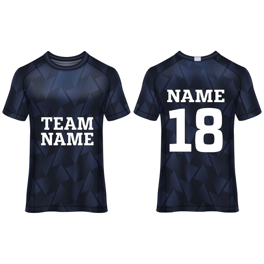 NEXT PRINT Customised Sublimation All Over Printed T-Shirt Unisex Football Sports Jersey Player Name, Player Number,Team Name And Logo. 1647778942