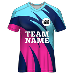 All Over Printed Customized Sublimation T-Shirt Unisex Sports Jersey Player Name & Number, Team Name And Logo. 1927290713