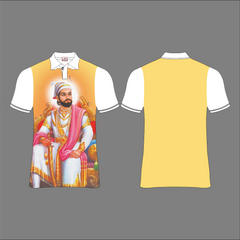 Next Print Shivaji Maharaj Printed T-Shirt.