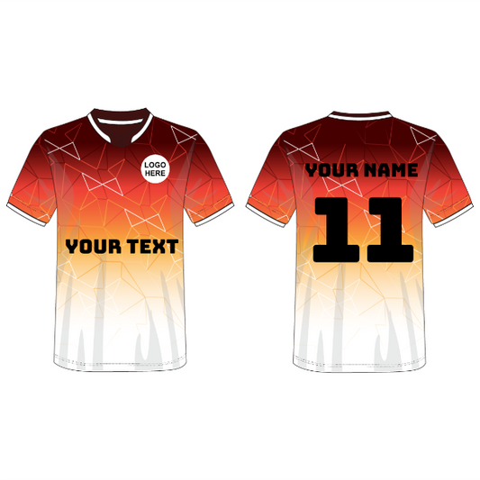 All Over Printed Customized Sublimation T-Shirt Unisex Sports Jersey Player Name & Number, Team Name And Logo. 1164674359