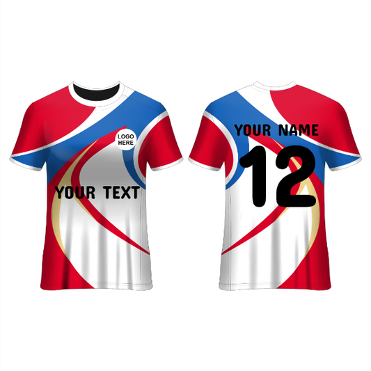 NEXT PRINT All Over Printed Customized Sublimation T-Shirt Unisex Sports Jersey Player Name & Number, Team Name And Logo.2080352224