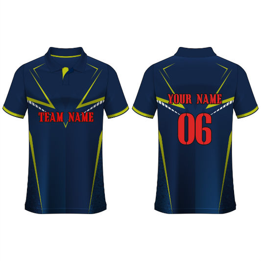 NEXT PRINT Customised Sublimation All Over Printed T-Shirt Unisex Cricket Sports Jersey Player Name, Player Number,Team Name And Logo. 1733967422