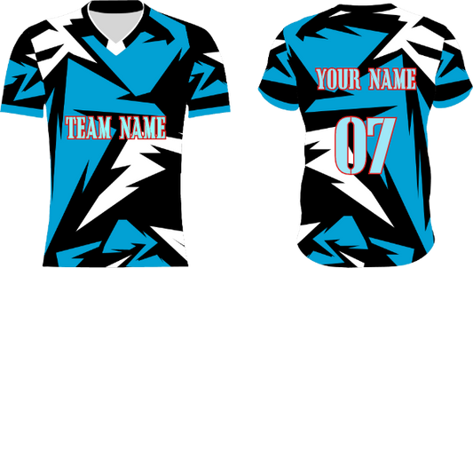 NEXT PRINT Customised Sublimation All Over Printed T-Shirt Unisex Football Sports Jersey Player Name, Player Number,Team Name And Logo. 1760978912