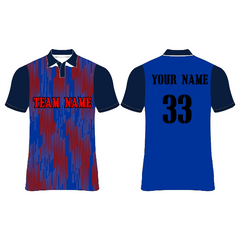 NEXT PRINT All Over Printed Customized Sublimation T-Shirt Unisex Sports Jersey Player Name & Number, Team Name And Logo.NP0080033