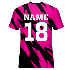 NEXT PRINT Customized Sublimation Printed T-Shirt Unisex Sports Jersey Player Name & Number, Team Name.2076679891