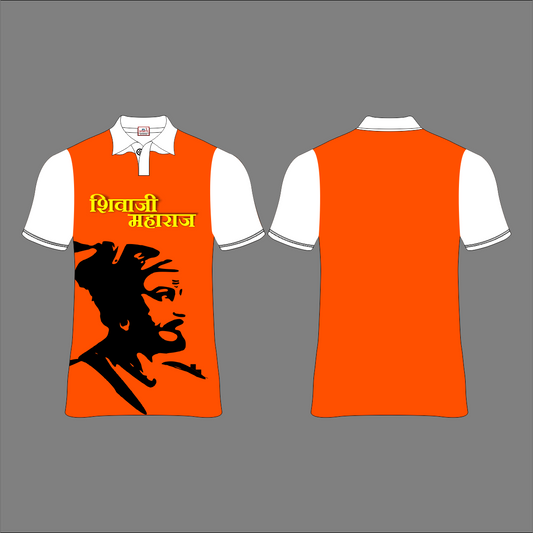 Next Print Shivaji Maharaj Printed T-Shirt.