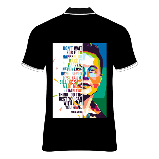 Next Print Elon Musk Printed T-Shirt.