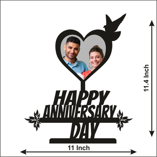 HAPPY ANNIVERSARY DAY SINGLE IMAGE STAND FRAME