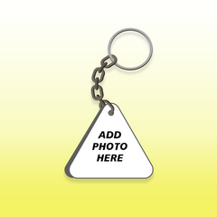 Mdf Photo Printed Key Chain